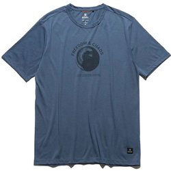 マティスアクティブエスエス メンズ ランニングウェア シャツ DEEP BLUE Mサイズ RK457-DPB