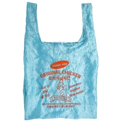 KOREA MARKET TOTE サックスブルー