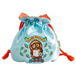 JAPAN ラッキーたぬき巾着ポーチ