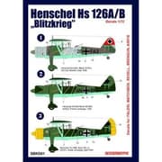 SBKD01 1/72 デカール ヘンシェル Hs126A/B “電撃戦” [プラモデル用品]