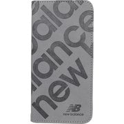 iPhone 17 Pro用 New Balance 手帳ケース スタンプロゴ GY MD-75840-2