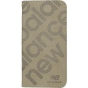 iPhone Air用 New Balance 手帳ケース スタンプロゴ GG MD-75841-4