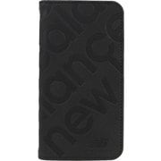 iPhone 17 Pro Max用 New Balance 手帳ケース スタンプロゴ BK MD-75842-1
