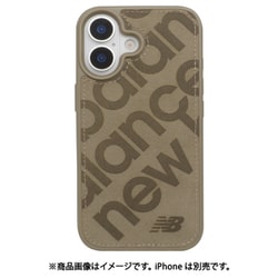 iPhone 17用 New Balance MagSafe付き 背面ケース スタンプロゴ GG MD-75843-4