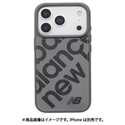 iPhone 17 Pro用 New Balance MagSafe付き 背面ケース スタンプロゴ GY MD-75844-2