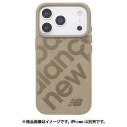 iPhone 17 Pro用 New Balance MagSafe付き 背面ケース スタンプロゴ GG MD-75844-4