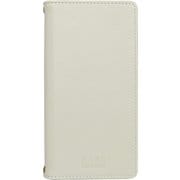 iPhone 17用 NANO universe 手帳ケース ロゴ GY MD-75846-2