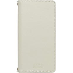 iPhone 17 Pro用 NANO universe 手帳ケース ロゴ GY MD-75847-2