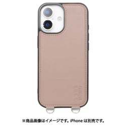 iPhone 17用 NANO universe MagSafe付き 背面ケース ストラップ CC MD-75848-4
