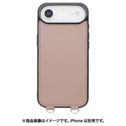 iPhone Air用 NANO universe MagSafe付き 背面ケース ストラップ CC MD-75850-4
