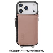iPhone 17 Pro用 NANO universe コインケース 付き背面ケース CC MD-75853-2