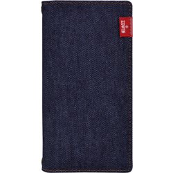 iPhone 17 Pro用 EDWIN 手帳ケース タグデニム ID MD-75855-2