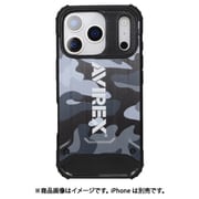 iPhone 17 Pro用 AVIREX 耐衝撃ケース アーミータフ迷彩 MD-75865-1