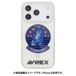 iPhone 17 Pro用 AVIREX MagSafe付き クリアトムキャット MD-75869-2