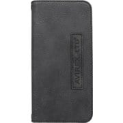 iPhone 17用 AVIREX 手帳ケース ヴィンテージ風BK MD-75870-1
