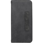 iPhone 17 Pro用 AVIREX 手帳ケース ヴィンテージ風BK MD-75871-1