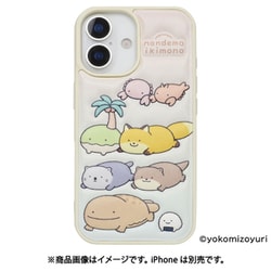 iPhone 17用 なんもの ぷくぷく背面ケース みんな MD-75883-2