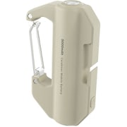 カラビナ付きモバイルバッテリー ライト付き 5000mAh PD20W対応 USB Type-C入出力/USB Type-A出力 ベージュ GH-BYPD50-BE