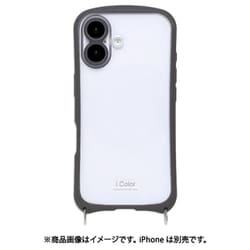 iPhone 17用 i.Colorケース Charcoal iP25-61-ICSH01