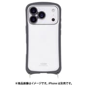 iPhone 17 Pro用 i.Colorケース Charcoal iP25-63P-ICSH01