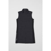 ゴルフウェア レディース 【4Dimotion Fit】 前開き中わたワンピース ブラック Lサイズ 7BF01CBKL
