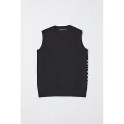 ゴルフウェア レディース クルーネックニットベスト ブラック Mサイズ FBL02CBKM