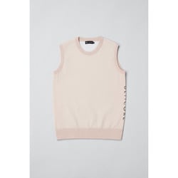 ゴルフウェア レディース クルーネックニットベスト ピンク Lサイズ FBL02CPKL