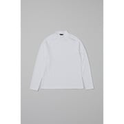 ゴルフウェア レディース 【4Dimotion Fit Split Raglan Sleeve】長袖モックネックシャツ ホワイト Mサイズ FBL04FWHM