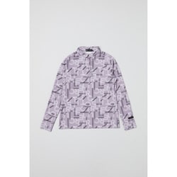 ゴルフウェア レディース 【4Dimotion Fit Split Raglan Sleeve】長袖共衿シャツ パープル Lサイズ FBL05FPPL