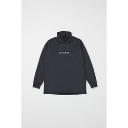 ゴルフウェア メンズ 【4Dimotion Fit Split Raglan Sleeve】 長袖タートルネックシャツ ブラック LLサイズ FBM32FBKLL