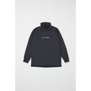 ゴルフウェア メンズ 【4Dimotion Fit Split Raglan Sleeve】 長袖タートルネックシャツ ブラック Mサイズ FBM32FBKM