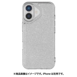 iPhone 17用 IIIIfitクリアケース ラメ IFT-183LM
