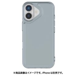 iPhone 17用 IIIIfitクリアケース ライトブルー IFT-183LBL
