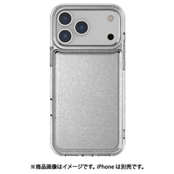 iPhone 17 Pro用 IIIIfitクリアケース ラメ IFT-184LM