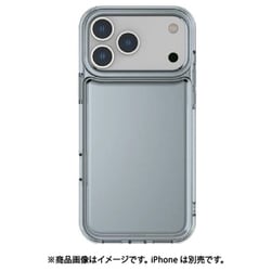 iPhone 17 Pro用 IIIIfitクリアケース ライトブルー IFT-184LBL
