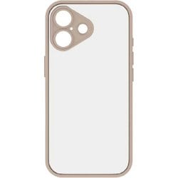 iPhone 17用 プランプフレームケース ブラウン IFT-185BR