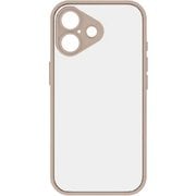 iPhone 17用 プランプフレームケース ブラウン IFT-185BR