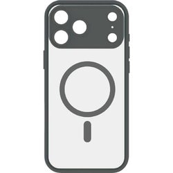 iPhone 17 Pro Max用 MagSafeプランプフレームケース IFT-192BK