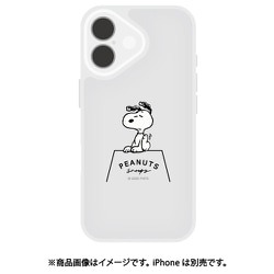 iPhone 17用 IIIIfitクリアケース スヌーピー SNGG-168A