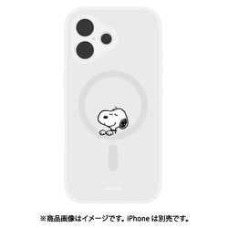 iPhone 17用 MagSafeプランプフレームケース スヌーピー SNGG-174A