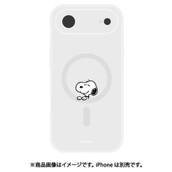 iPhone Air用 MagSafeプランプフレームケース スヌーピー SNGG-176A