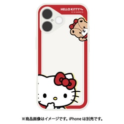 iPhone 17用 プランプフレームケース キティ SANG-579KT