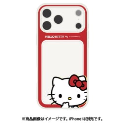 iPhone 17 Pro Max用 プランプフレームケース キティ SANG-582KT