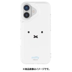 iPhone 17用 IIIIfitクリアケース ミッフィー フェイス MF-624A