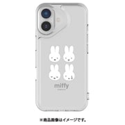 iPhone 17用 IIIIfitクリアケース ミッフィー MF-624B