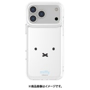 iPhone 17 Pro用 IIIIfitクリアケース ミッフィー フェイス MF-625A