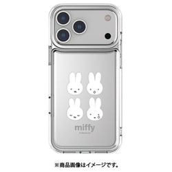 iPhone 17 Pro用 IIIIfitクリアケース ミッフィー MF-625B
