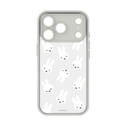 iPhone 17 Pro用 プランプフレームケース ミッフィー 総柄 MF-627A