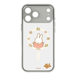 iPhone 17 Pro Max用 MagSafeプランプフレームケース ミッフィー MF-633A