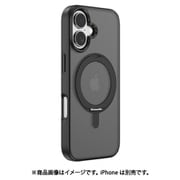 iPhone 17用 Eleguard Series Magnetic Shockproof 360°Rotating Stand Case black ケース カバー BLDVCS11-17-BK